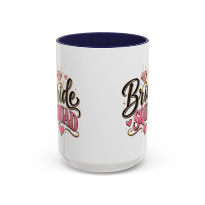 Bride Squad Coffee Mug — Bachelorette Party Gift, Bridal Shower Accent Mug