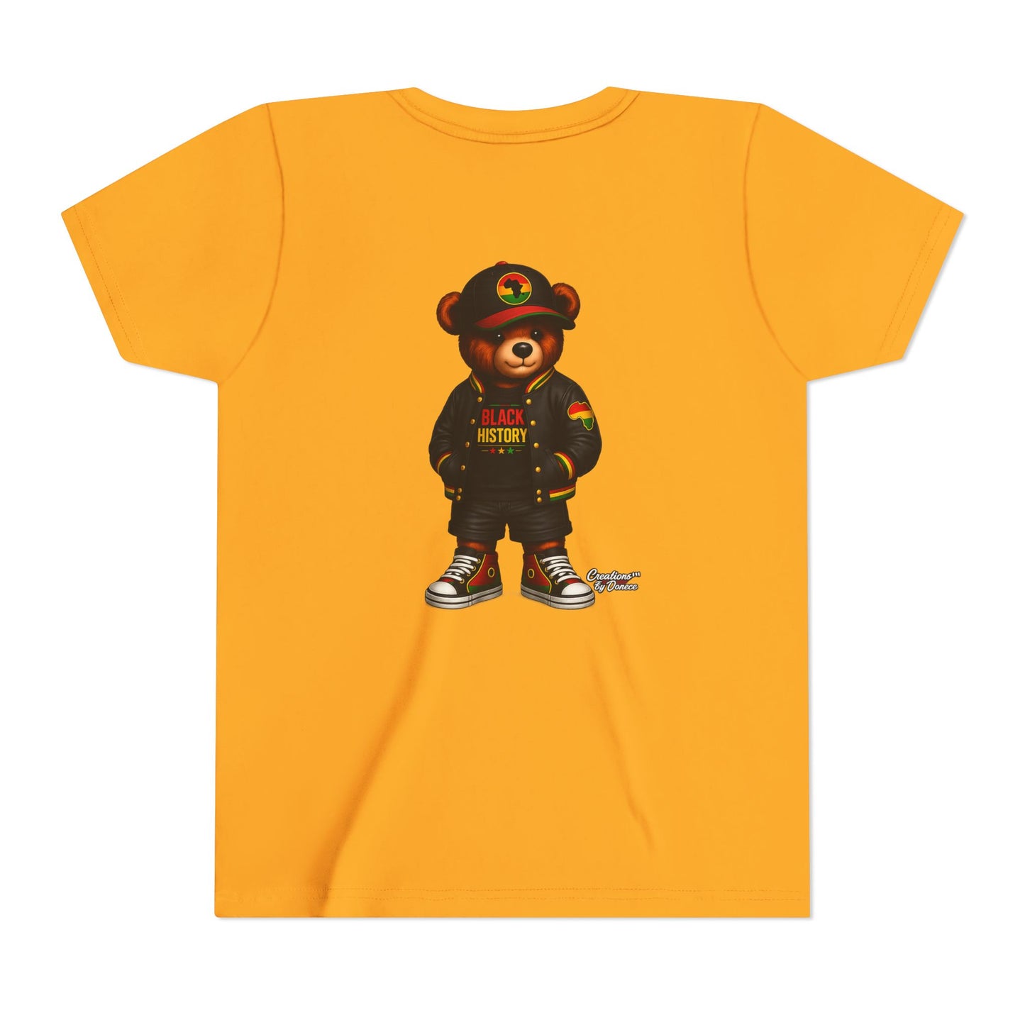 Kids 'Black History' Streetwear Bear Tee