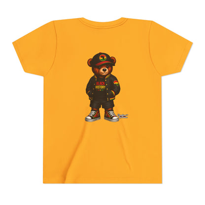 Kids 'Black History' Streetwear Bear Tee