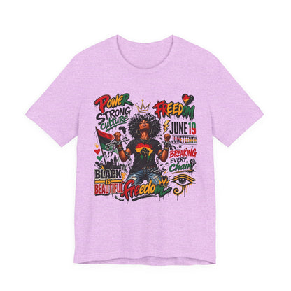 Juneteenth Freedom T-Shirt — Black Is Beautiful Graphic Tee