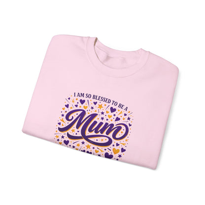 "I Am So Blessed To Be A Mum"  Sweatshirt