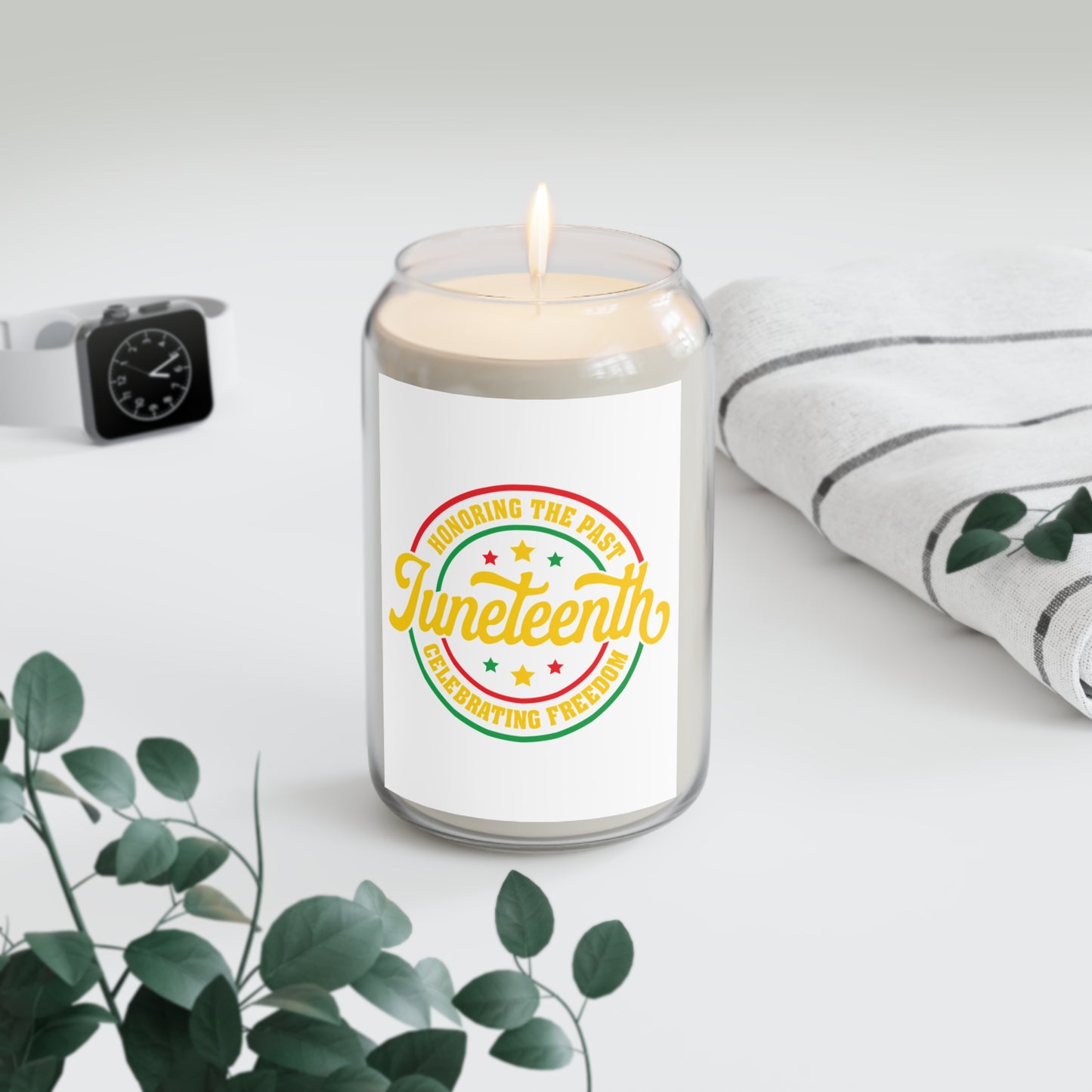 Juneteenth Scented Soy Candle — 13.75 oz Celebrating Freedom
