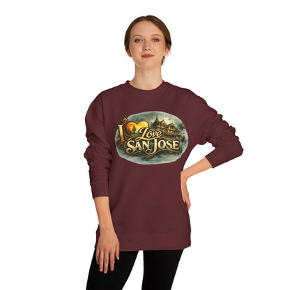 I Love San Jose Crewneck Sweatshirt