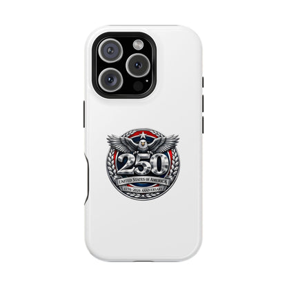 iPhone Magnetic Impact Case — 250th Anniversary Eagle Badge Design