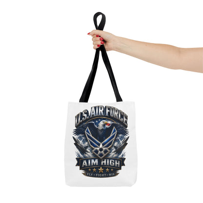 U.S. Air Force Aim High Tote Bag — Patriotic Eagle Military Tote