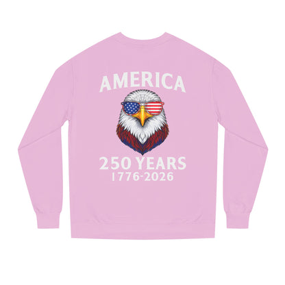 America 250 Years Sweatshirt — 1776–2026 Patriotic Eagle Crewneck
