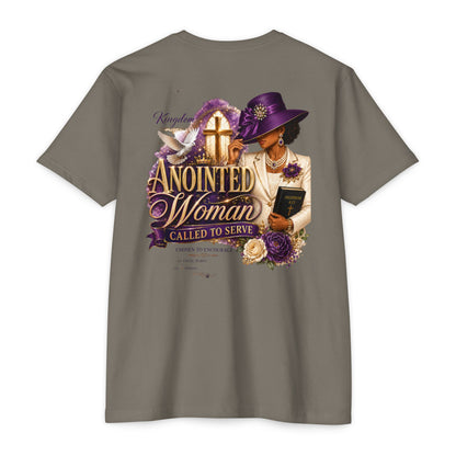 Anointed Woman T-Shirt — "Called to Serve" Christian Faith Tee