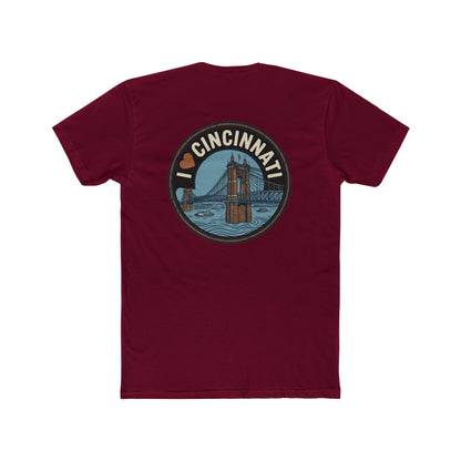 I Heart Cincinnati Tee — Cincinnati Skyline Crew T-Shirt