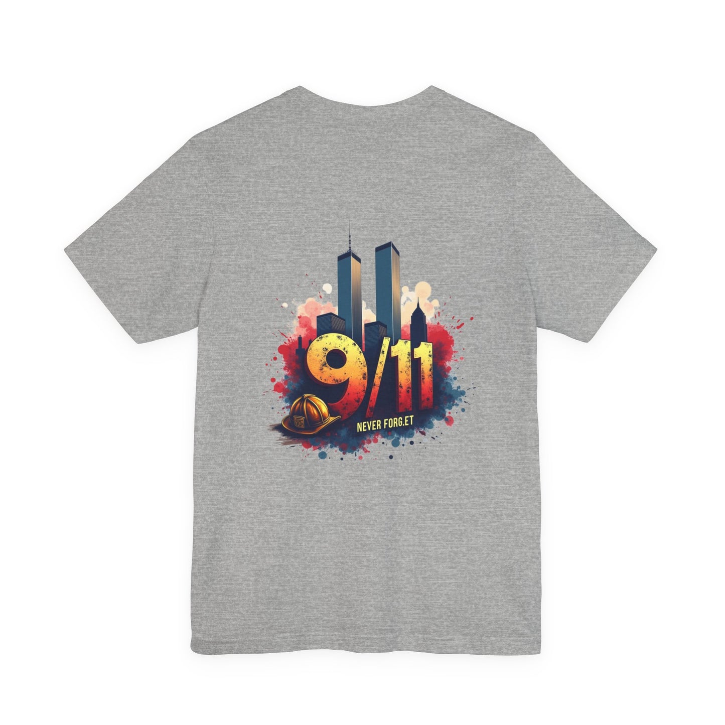 9/11 Memorial T-Shirt — Never Forget Tribute Tee