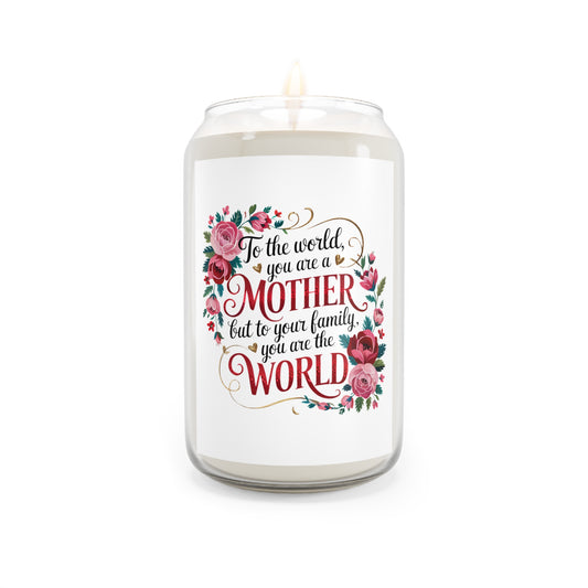 Mother You Are the World | Scented Soy Candle (13.75 oz)