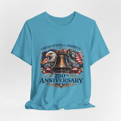 250th Anniversary USA Liberty Bell T-Shirt