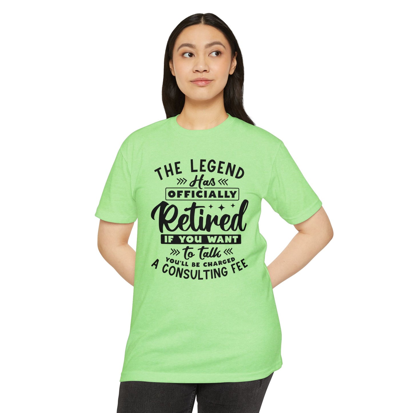 Retired Legend T-Shirt — "The Legend Has Officially Retired" Retirement Gift Tee