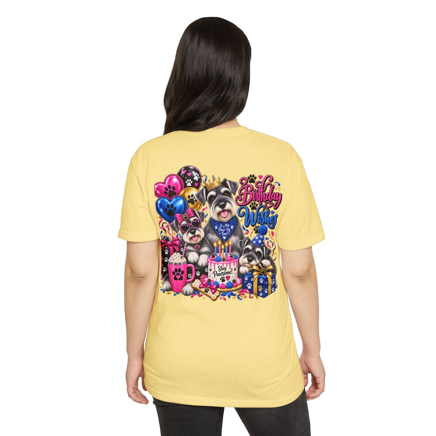 Birthday Wishes Schnauzer T-Shirt