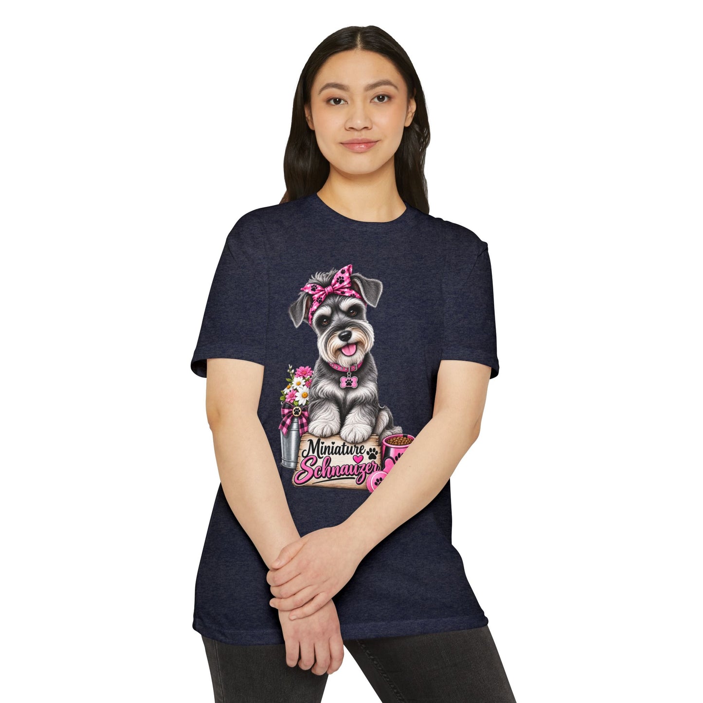 Miniature Schnauzer Tee — Cute Dog Graphic T-Shirt