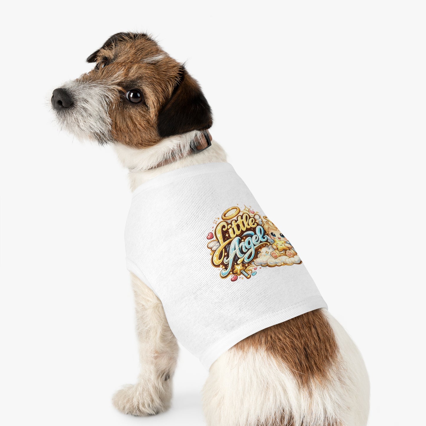 Little Angel Pet Tank Top — Cute Angel Puppy & Kitten Shirt for Small Dogs and Cats