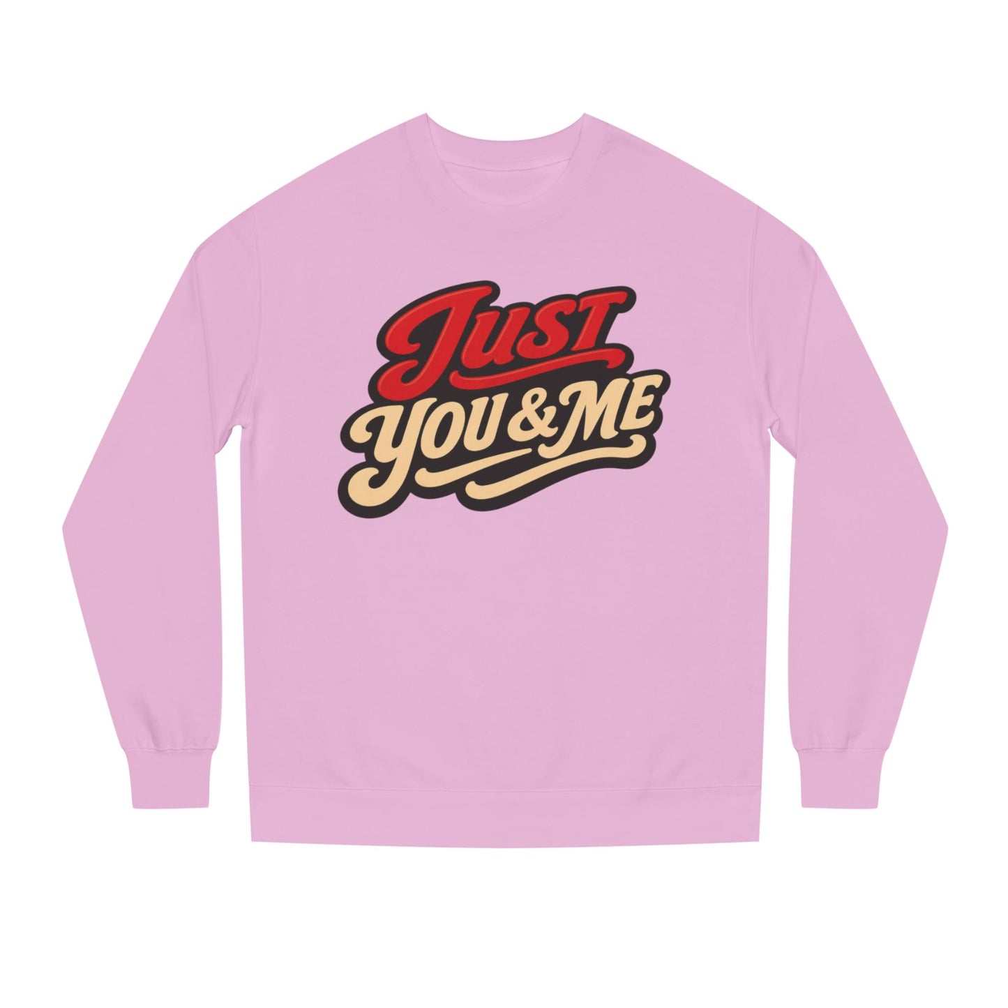 Just You & Me Sweatshirt – Retro Couples Crewneck