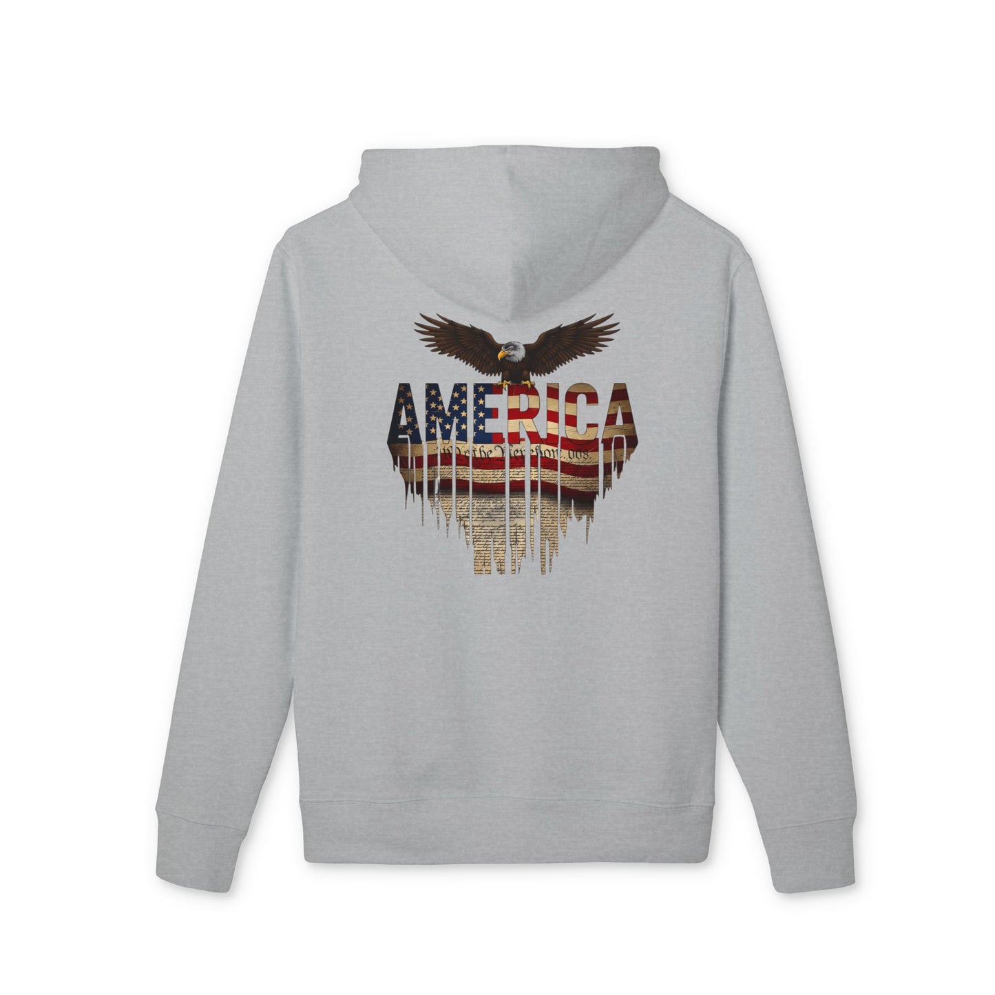 American Eagle Flag Hoodie — Patriotic USA Graphic Pullover