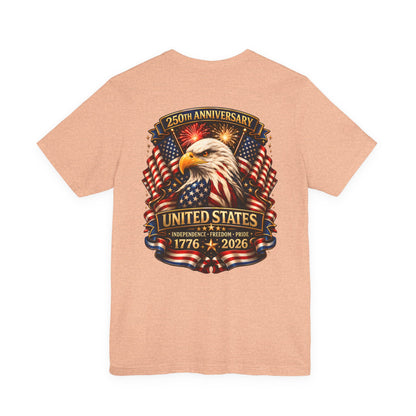 1776–2026 United States 250th Anniversary Eagle T-Shirt