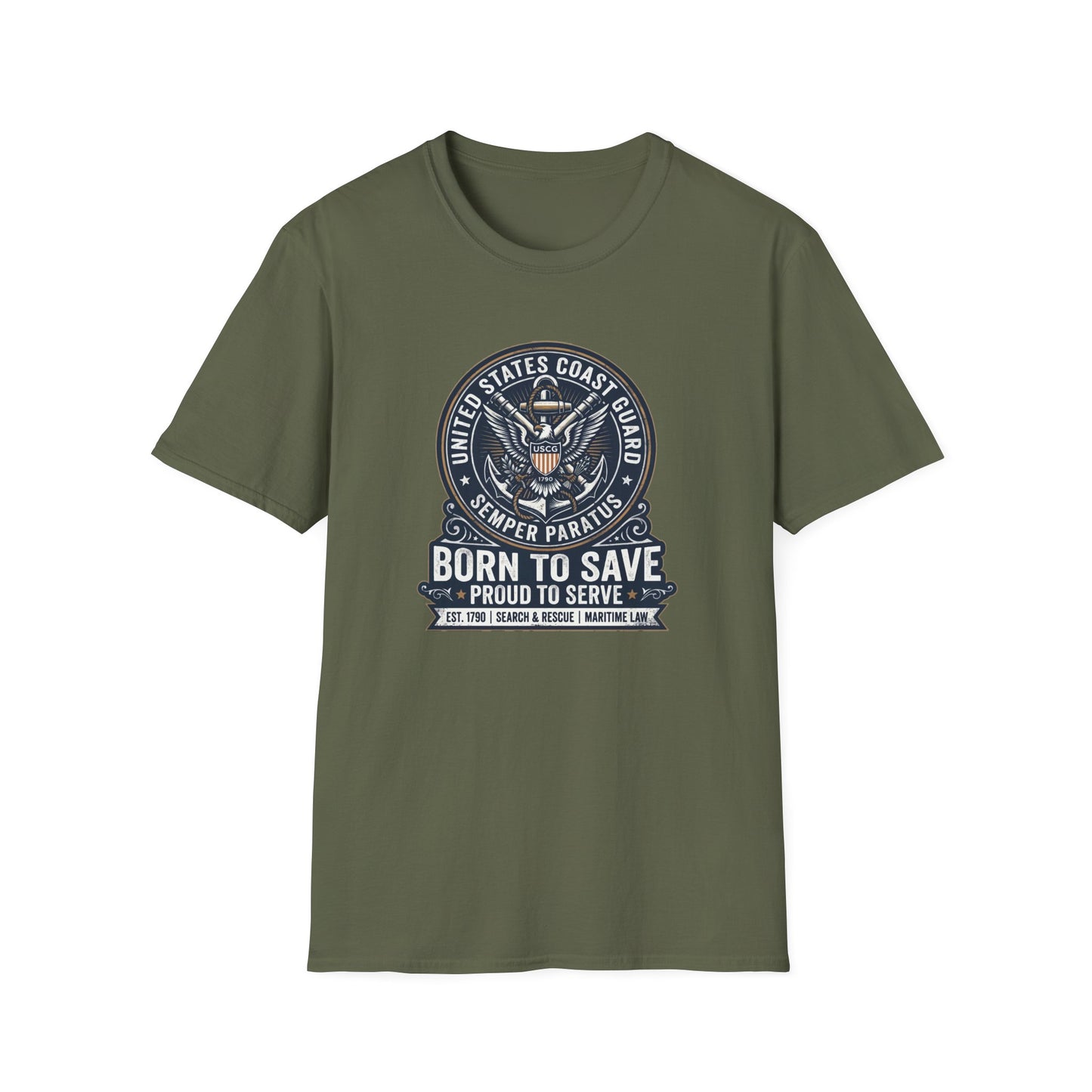 Coast Guard 'Born to Save' T-Shirt