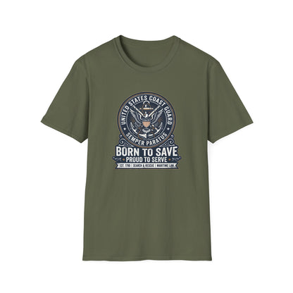 Coast Guard 'Born to Save' T-Shirt