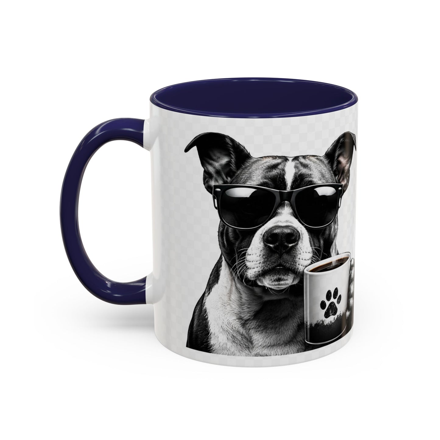 Dog Lover Coffee Mug — "I Don't Need Therapy I Just Need My Dog (And Coffee)" Accent Mug