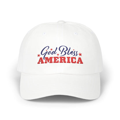 God Bless America Dad Cap — Patriotic Baseball Hat