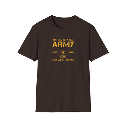 United States Army 'This We'll Defend' Military T-Shirt