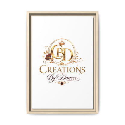Creations By Donece — Framed Matte Canvas Wall Art
