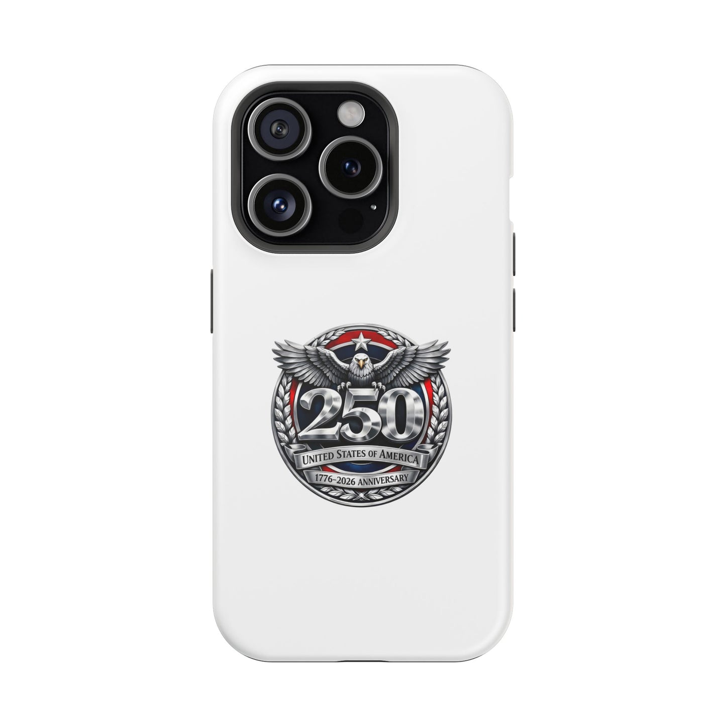 iPhone Magnetic Impact Case — 250th Anniversary Eagle Badge Design