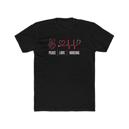 Nursing Tee — Peace Love Nursing Graphic Shirt