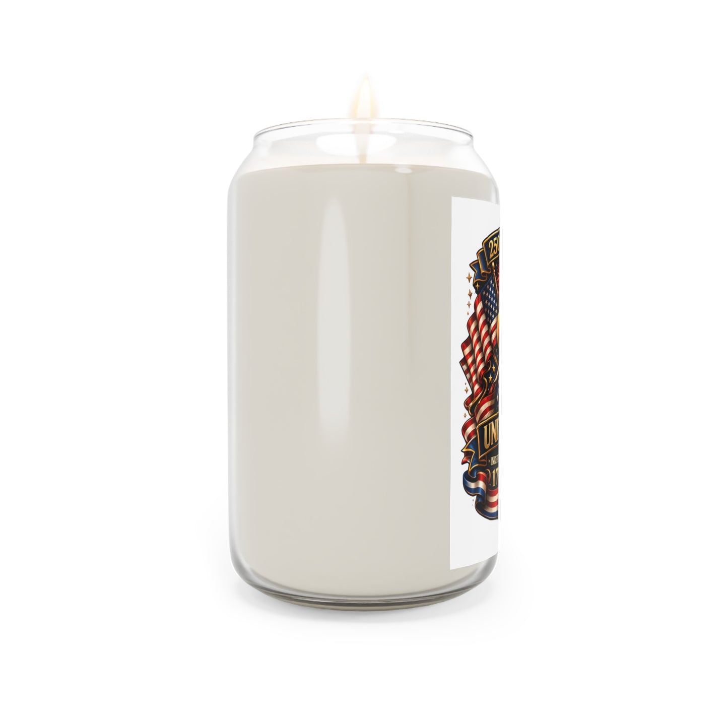 Patriotic Soy Candle 13.75oz — "United States 1776–2026" Eagle Anniversary Scented Candle