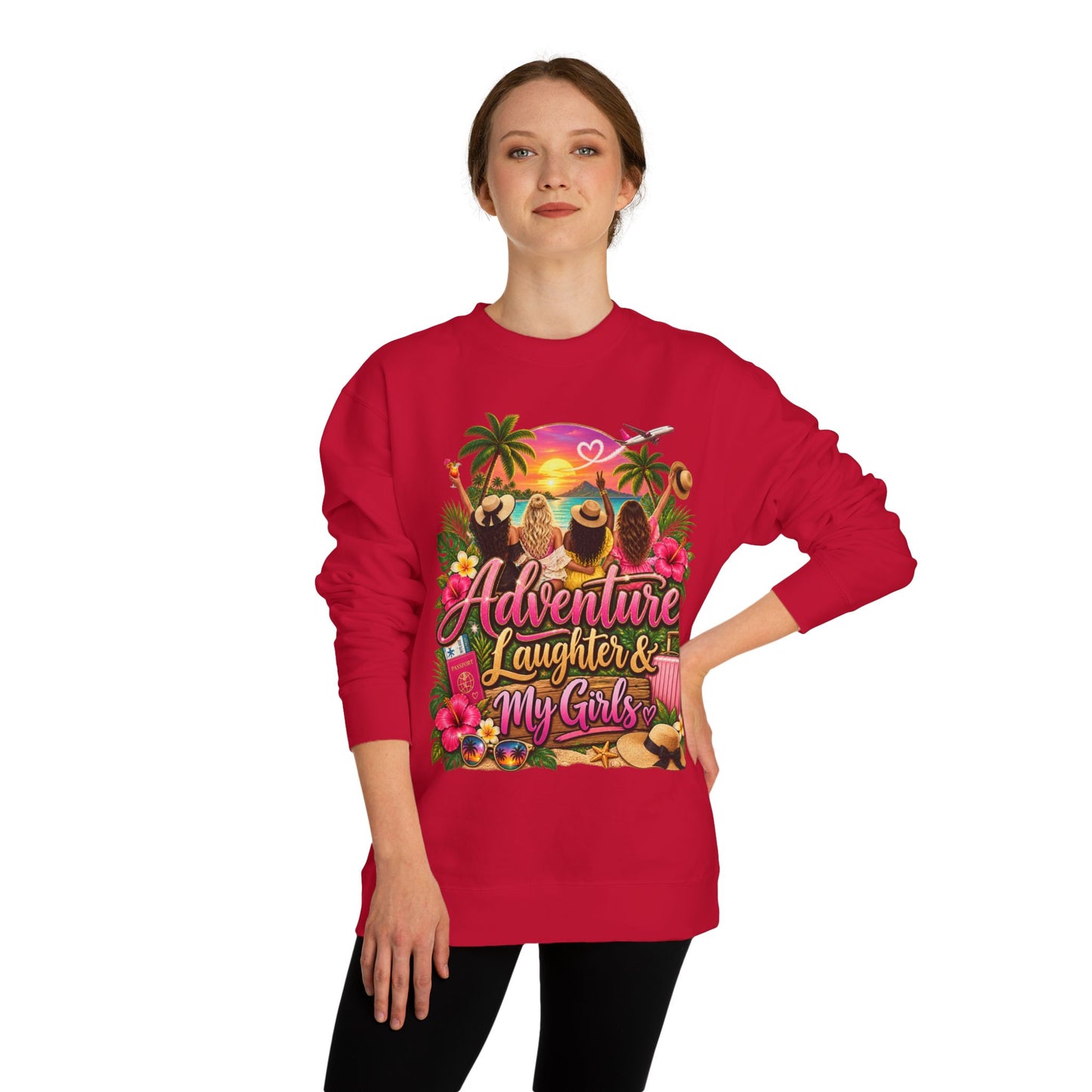 Adventure, Laughter & My Girls Crewneck