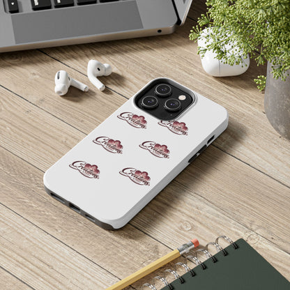 Logo Pattern Tough Phone Case — Creations Repeat Design