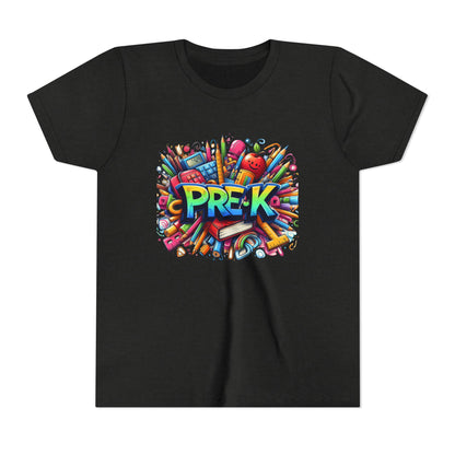 PRE-K Kids Tee — Colorful Back-to-School Pre-K Shirt for Preschoolers