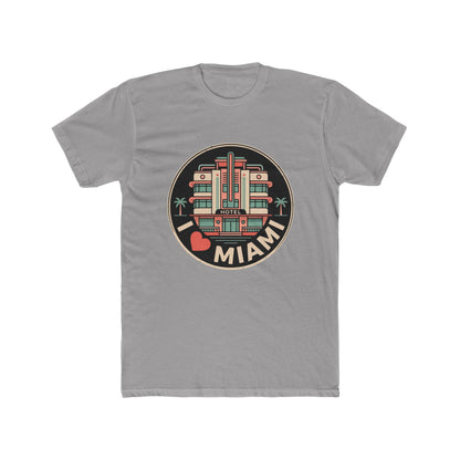 Miami Art Deco T‑Shirt — I  Miami Retro Travel Tee
