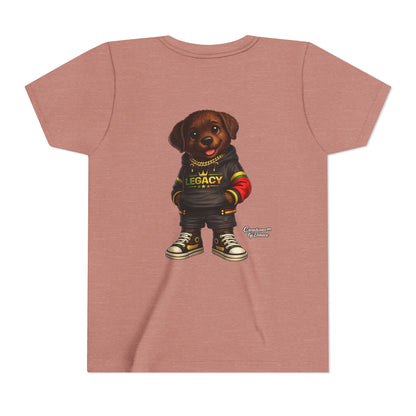 Youth Dog Tee — 'Legacy' Streetwear Puppy Graphic Shirt