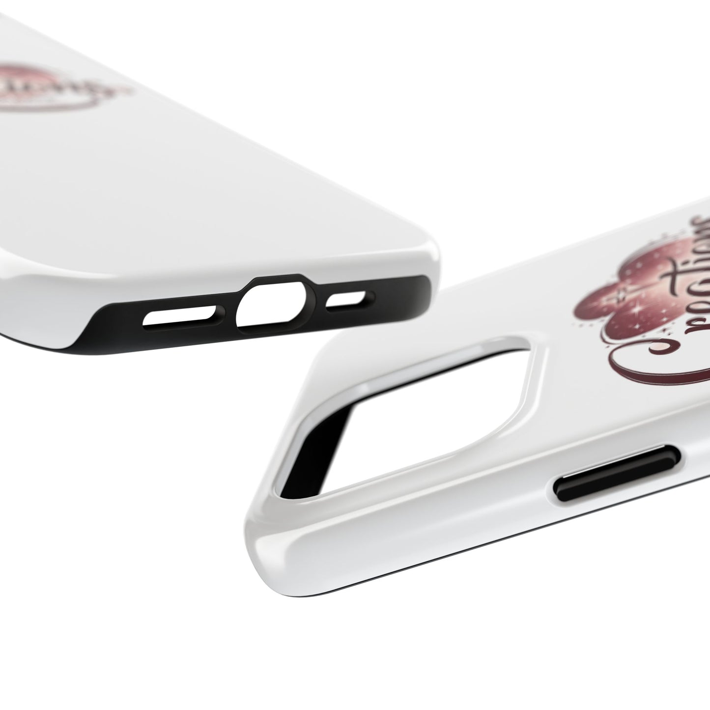 Tough Phone Case — "Creations by Donece" Logo Protective Phone Cover