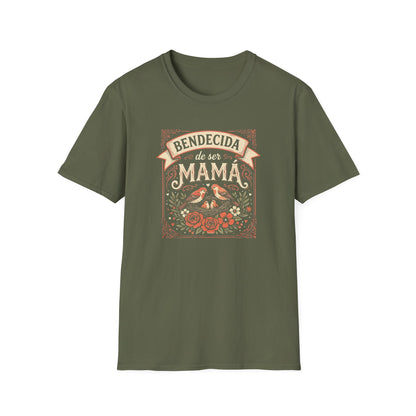 Bendecida de Ser Mamá T-Shirt