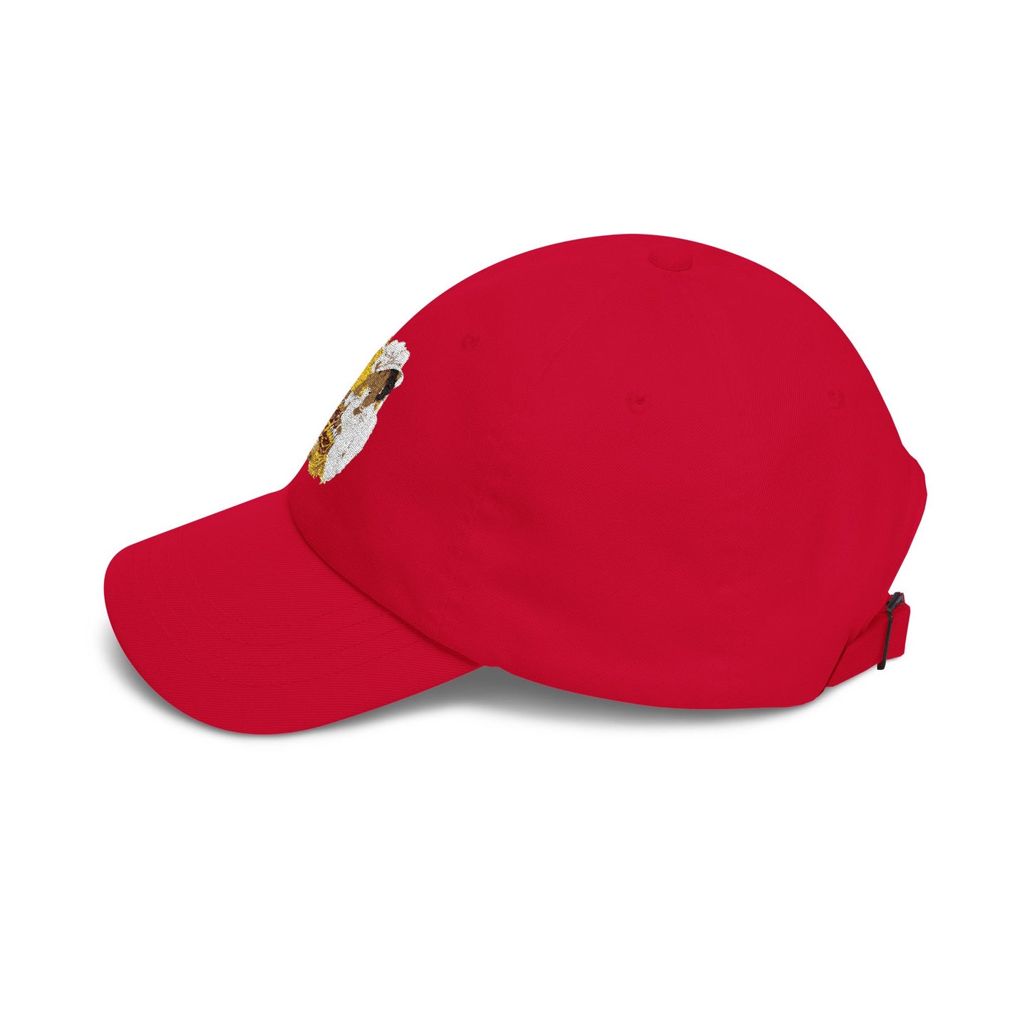 Dad Cap with Vintage Gold 'Classic' Portrait — Retro Father's Day Baseball Hat
