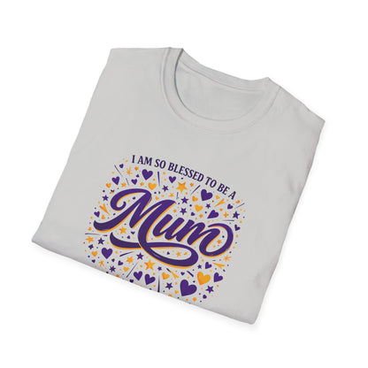 "I Am So Blessed To Be A Mum" T-Shirt