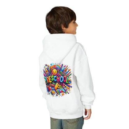 Preschool Kids Hoodie — Colorful Back-to-School Preschool Design