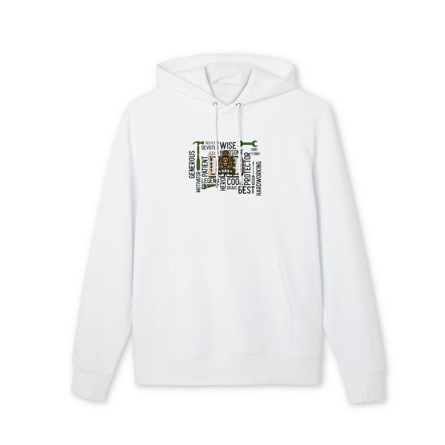 Dad Word Cloud Hoodie — Father's Day Gift Pullover