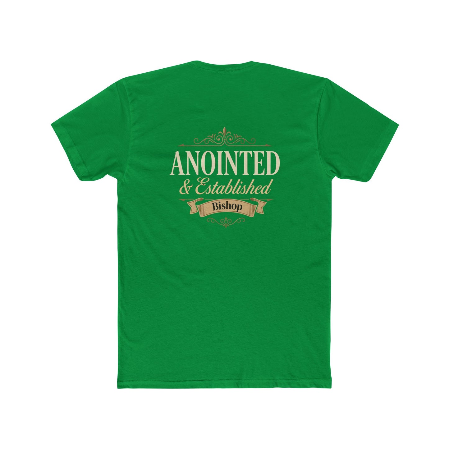 Anointed & Established Bishop T-Shirt — Christian Ministry Tee