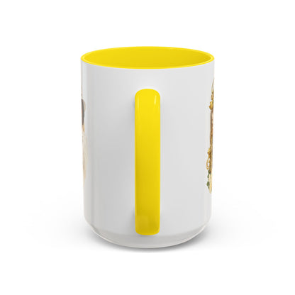 First Lady Inspirational Coffee Mug — "Blessed & Highly Favored" Accent Ceramic Mug