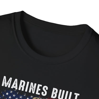Marines Built American Made T‑Shirt