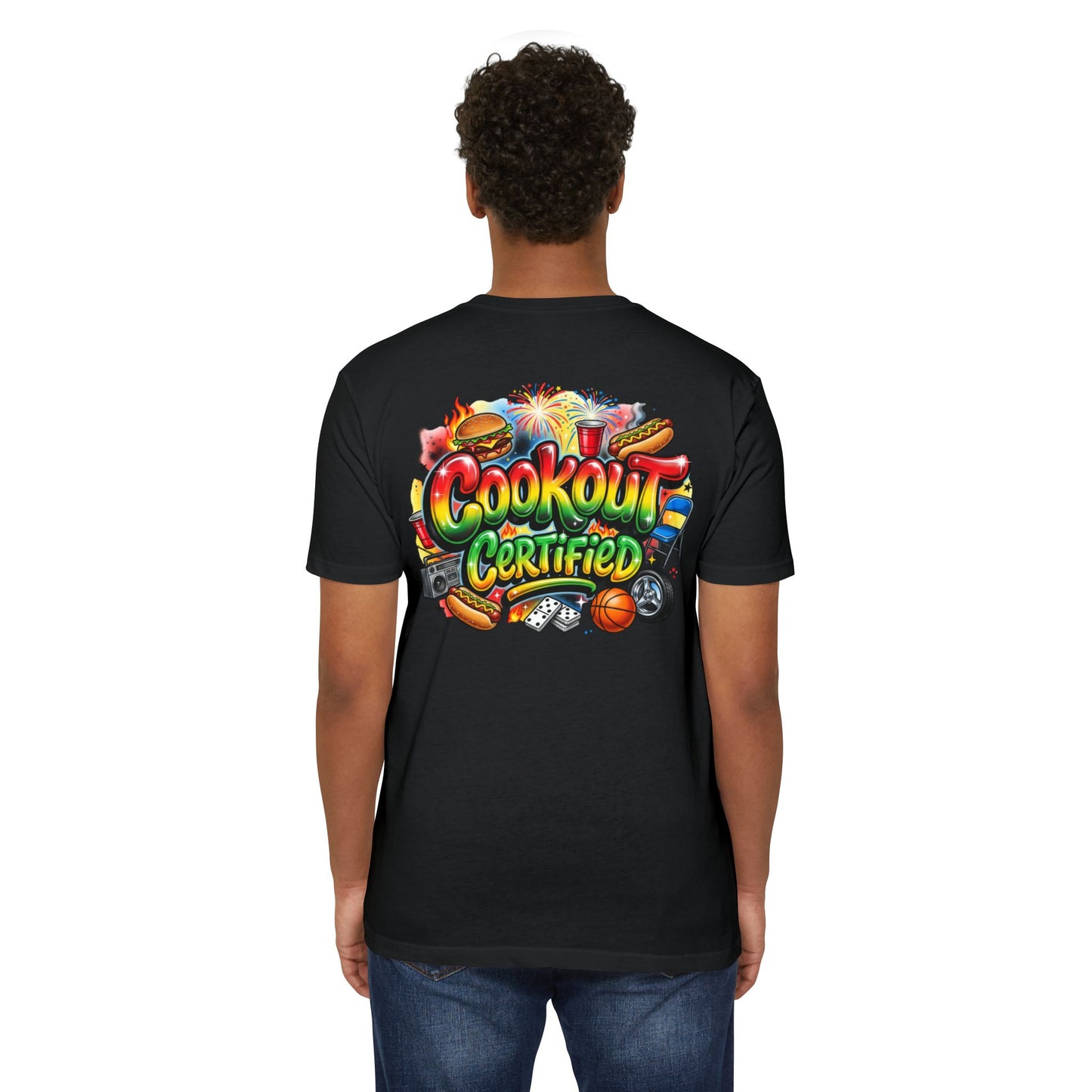 Cookout Certified T-Shirt — BBQ Party Graphic Tee for Summer, Family Gatherings & 4th of July