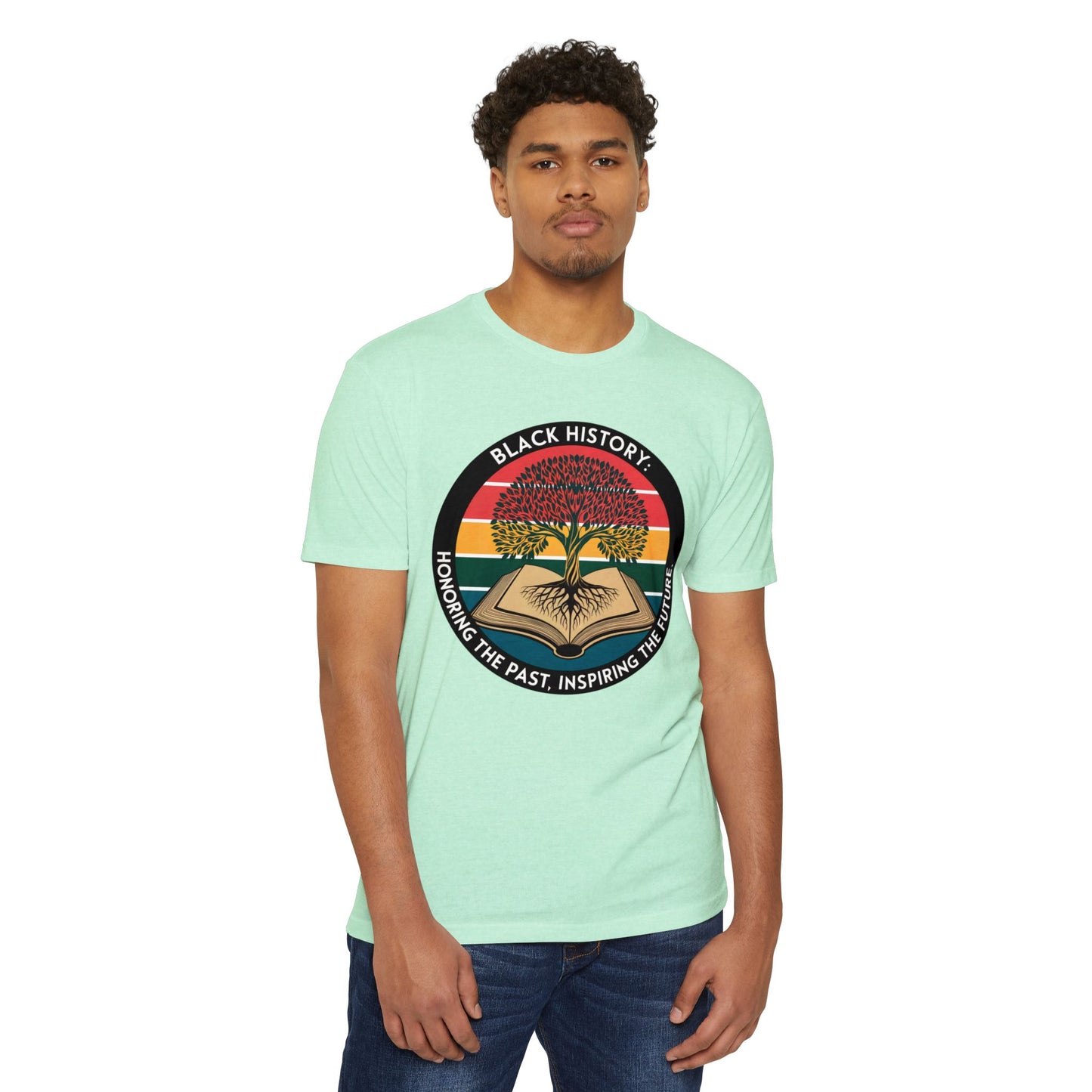 Black History Tree T-Shirt — "Honoring the Past, Inspiring the Future"