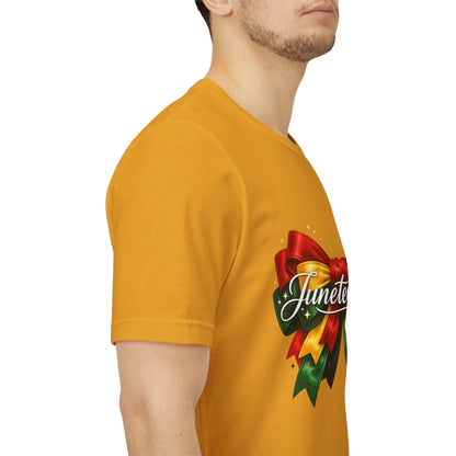 Juneteenth Ribbon Tee — Juneteenth Celebration T-Shirt