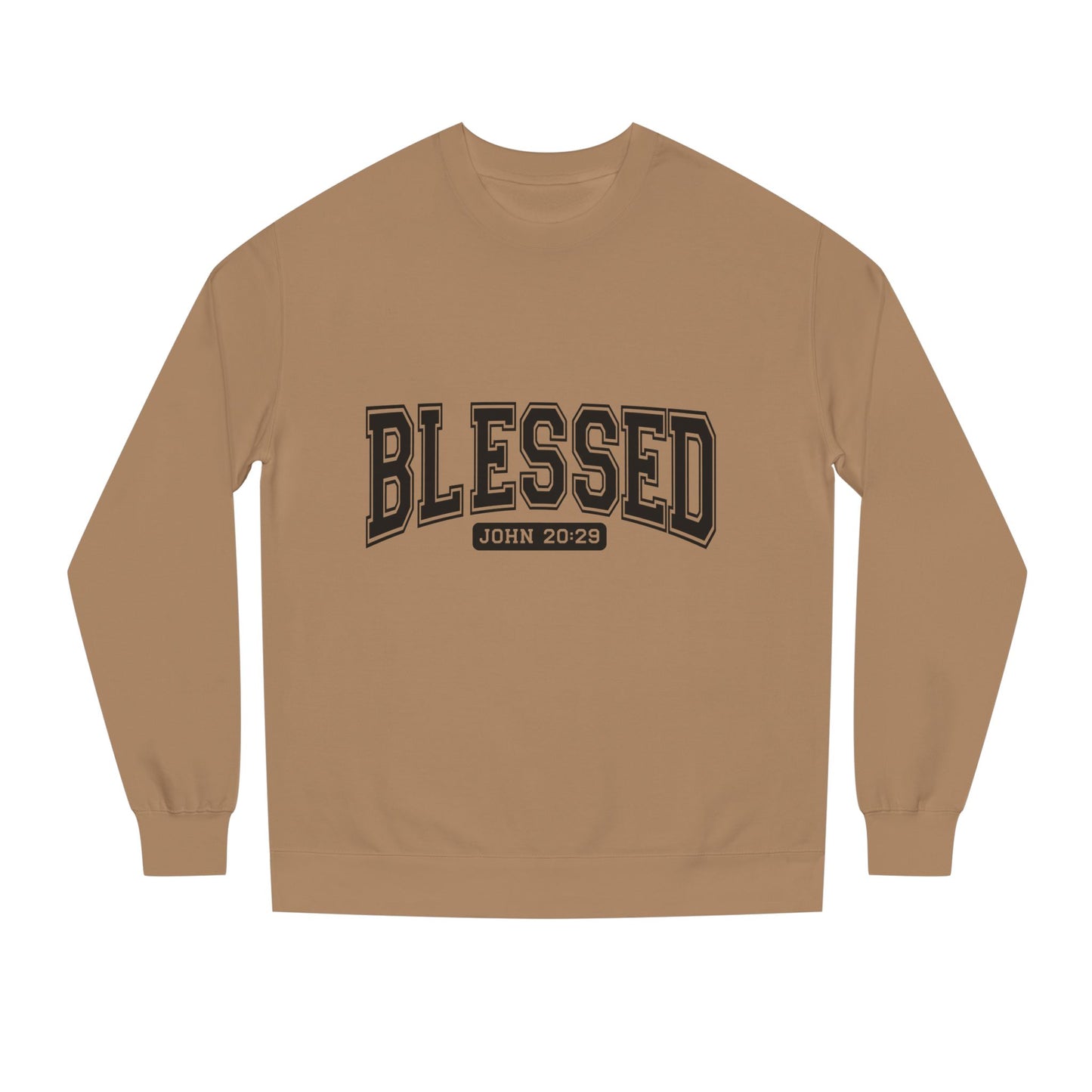 Blessed Crewneck Sweatshirt - John 20:29 Christian Pullover