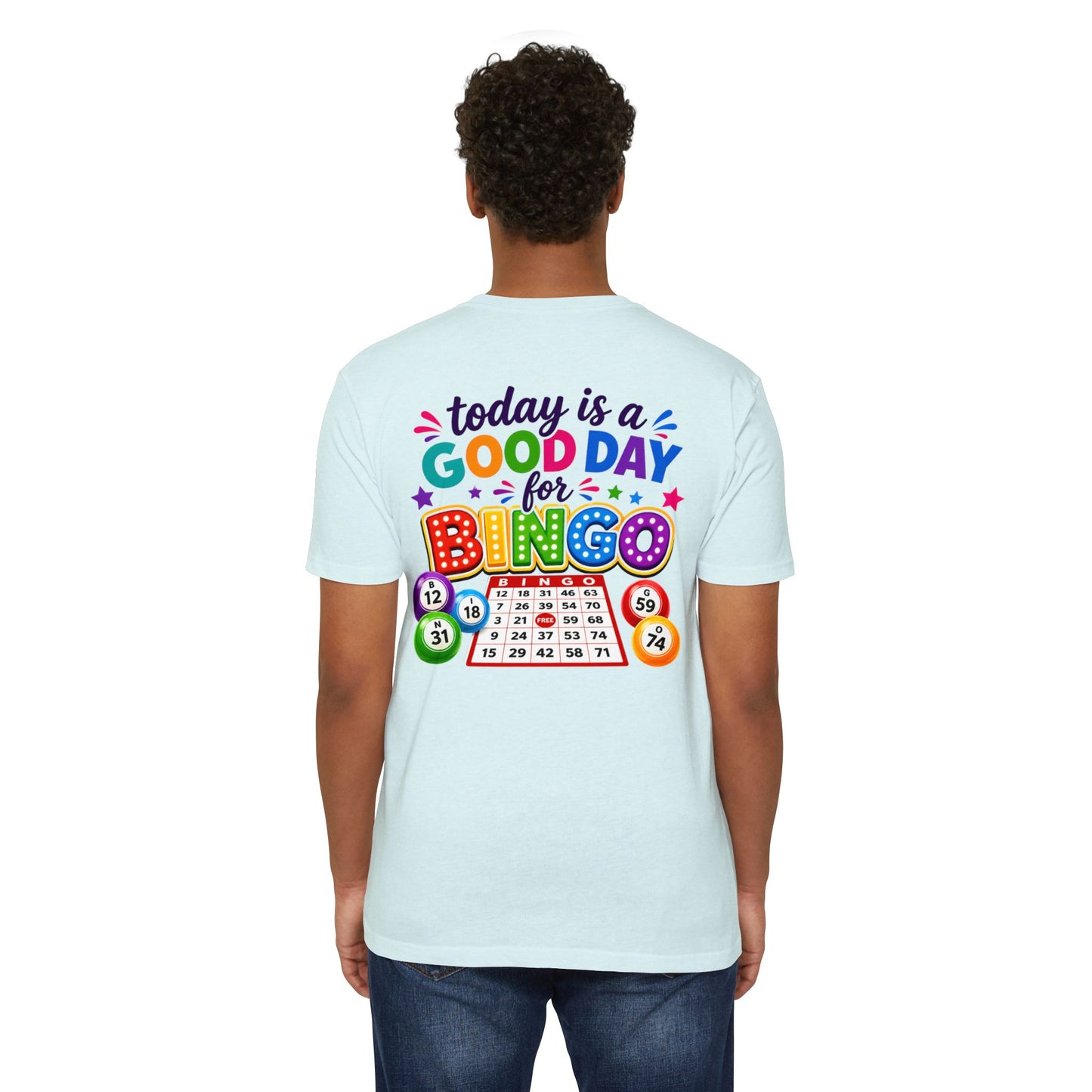 Bingo T-Shirt — "Today Is a Good Day for Bingo" Colorful Game Night Tee